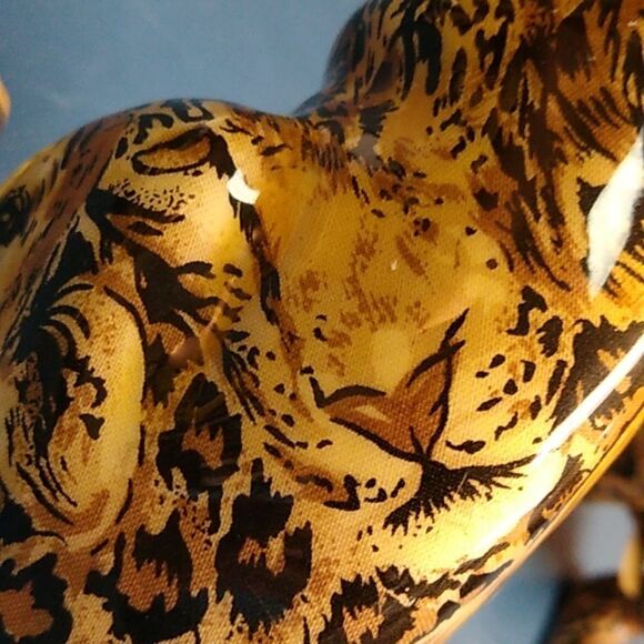 Vintage LaVie Jungle Safari Hand painted Hidden Safari Animals Kangaroo pair - Picture 11 of 11